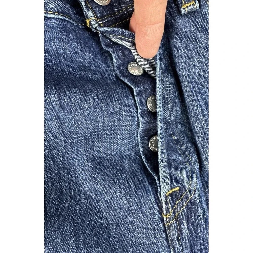 Levi's 501 XX Jeans Blue Wash Button Fly Straight / Men's 33x34